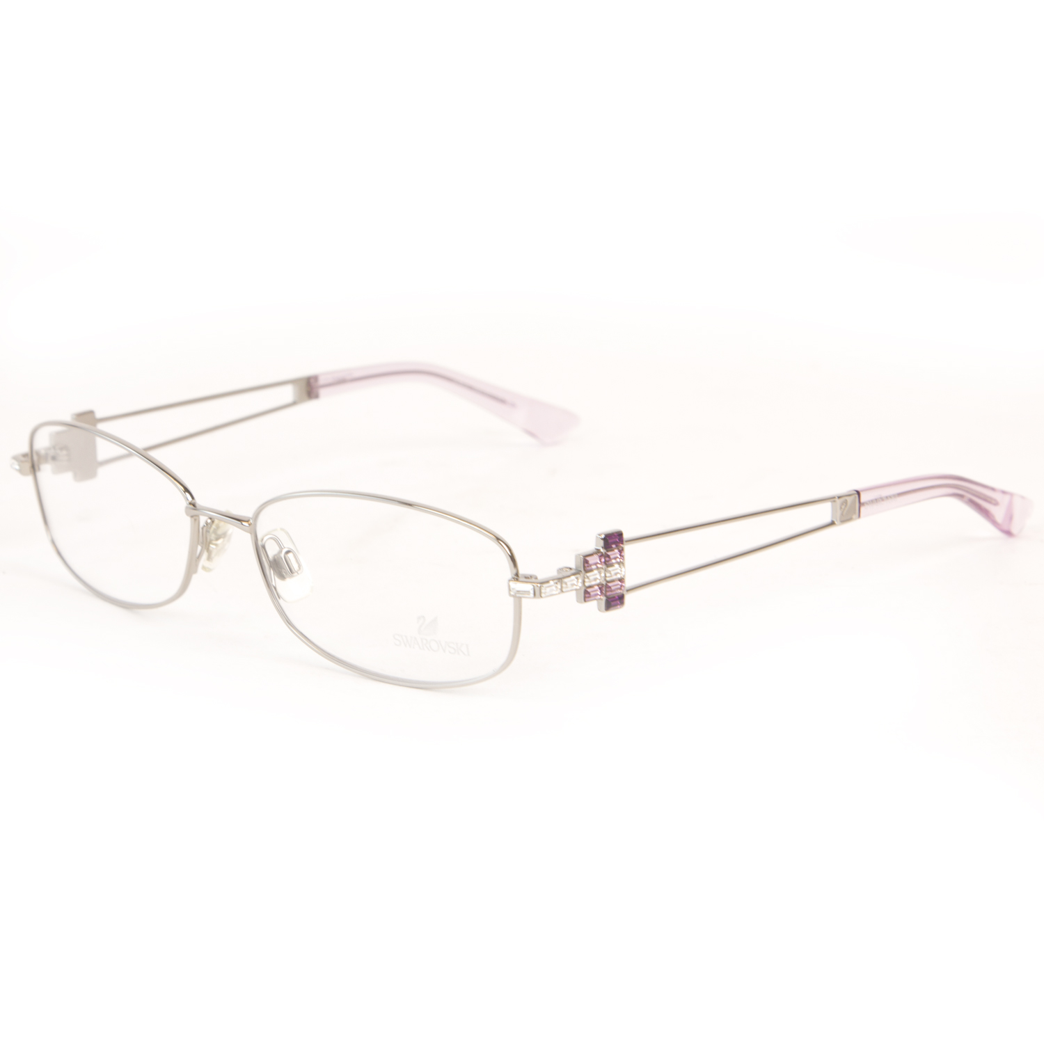 Swarovski Women's Crystal Accent Metal Eyeglass Frames SW5019 $260 NEW ...